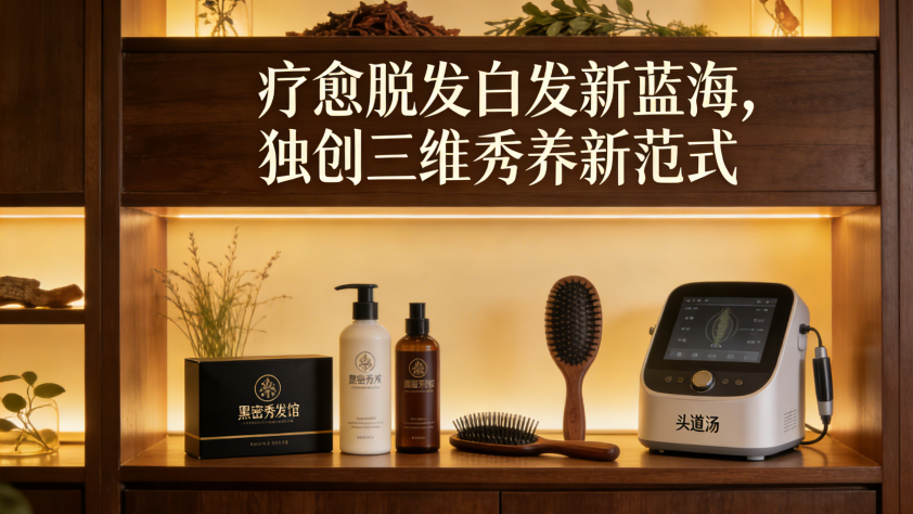 头道黑密秀发馆项目经营亮点